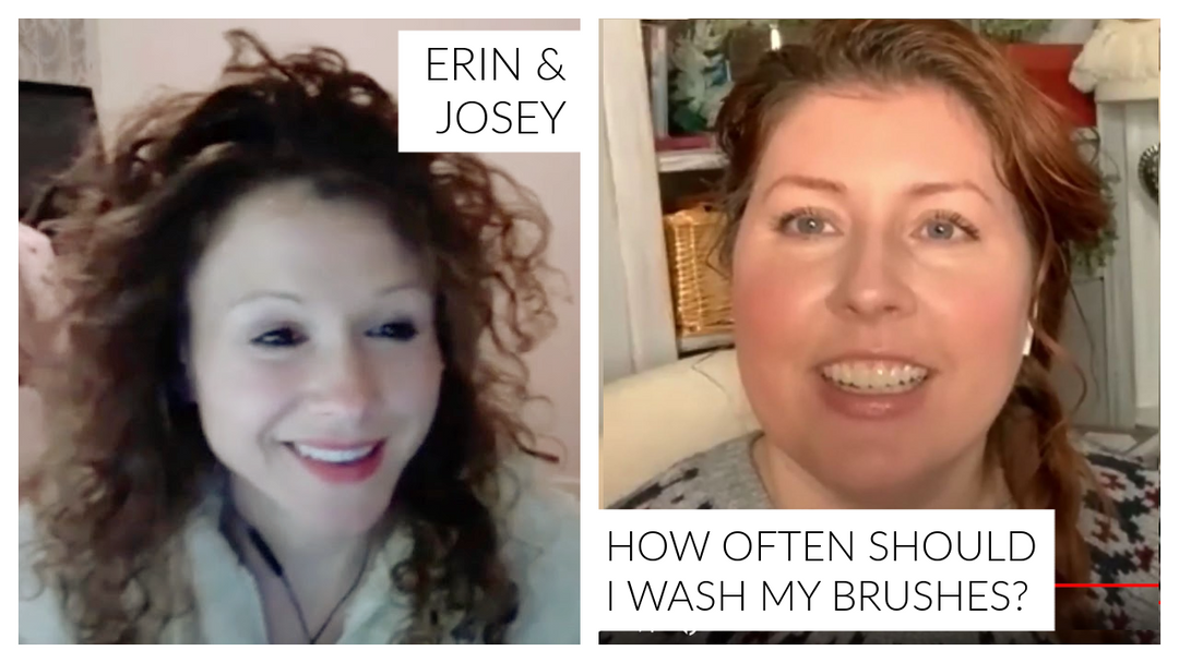 How Often Should I Wash My Makeup Brushes? Beauty Full Stories podcast Q & A with Erin & Josey