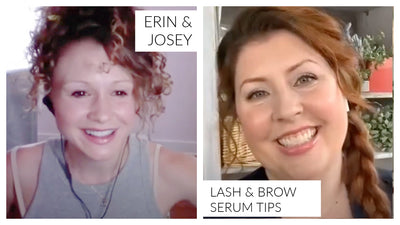Lash & Brow Serum Tips - Beauty Full Stories podcast Q & A with Erin & Josey