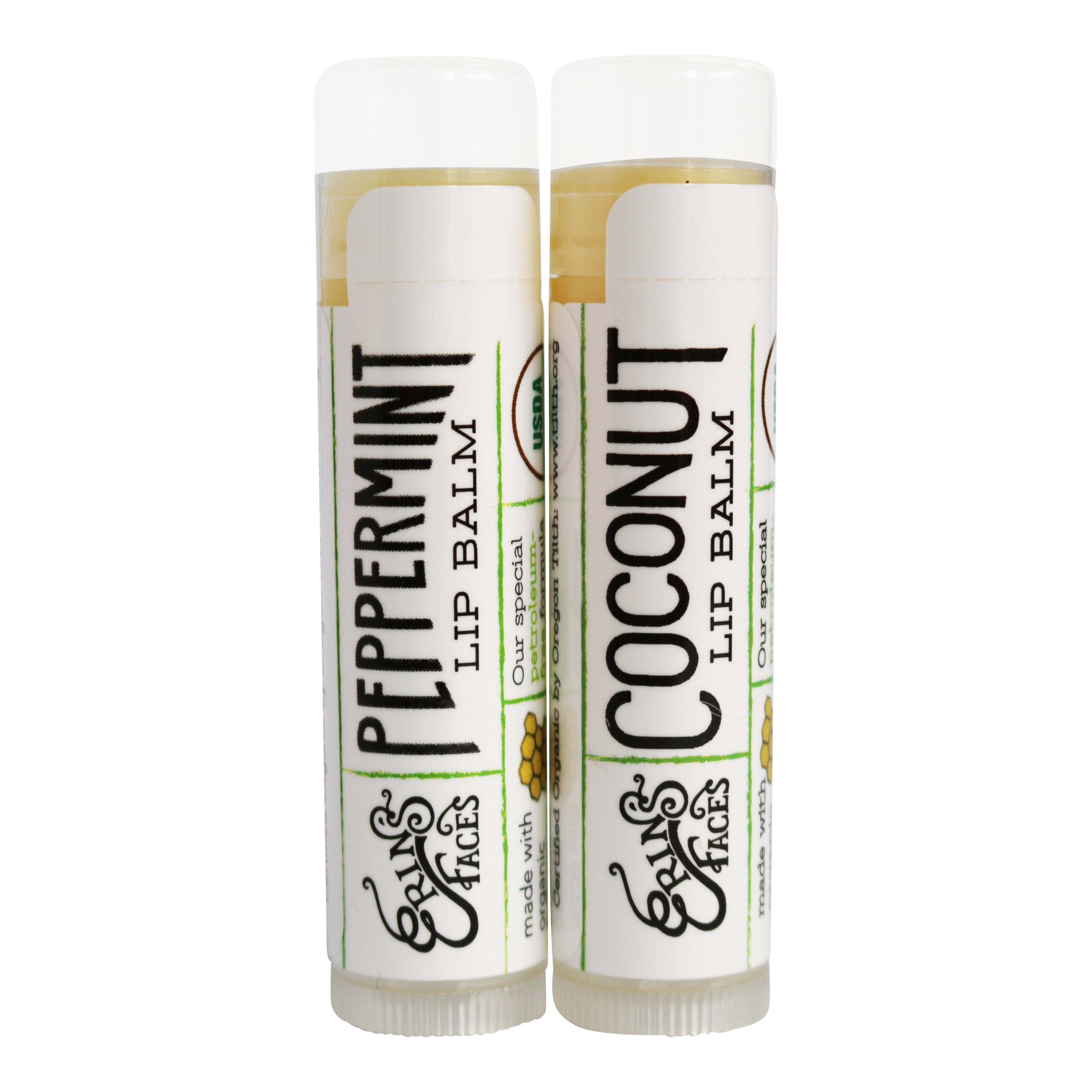 Organic Lip Balm Duos, Lip Hydration, Lip Care