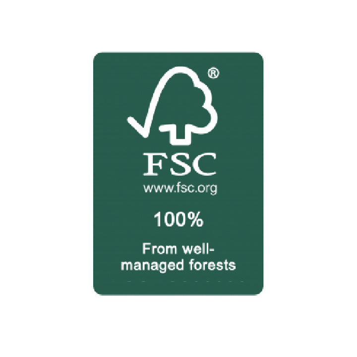 FSC 100% From well-managed forests