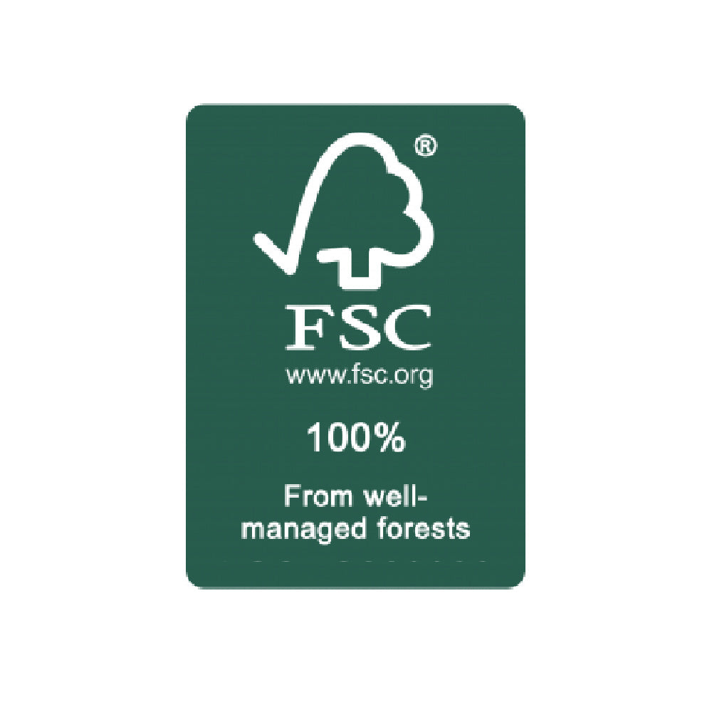 FSC 100% From well-managed forests