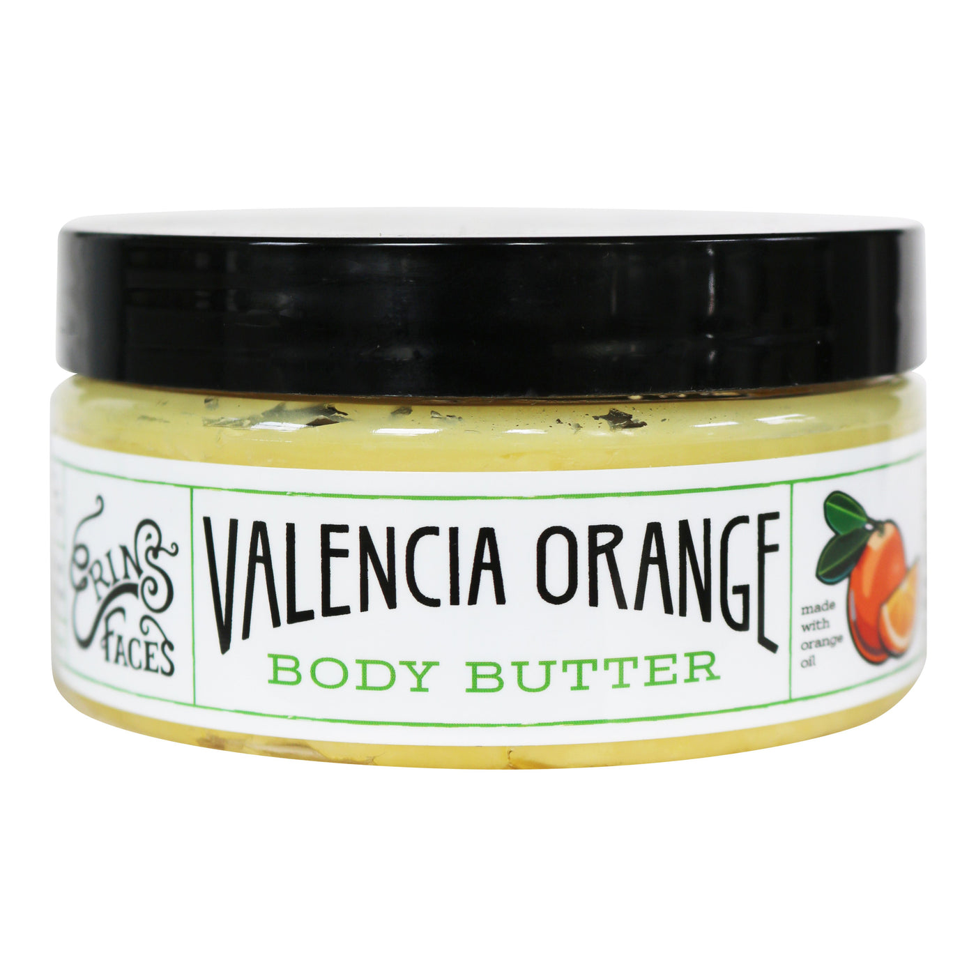 closed container of the valencia orange body moisturizer in the size 4oz